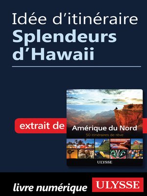 cover image of Idée d'itinéraire--Splendeurs d'Hawaii